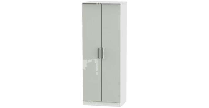 Welcome Knightsbridge Tall 2ft6in Double Hanging Wardrobe