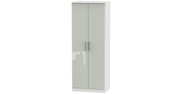 Knightsbridge Tall 2ft6in Double Hanging Wardrobe