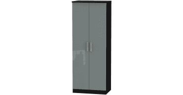 Knightsbridge Tall 2ft6in Double Hanging Wardrobe