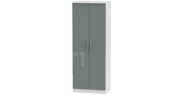 Knightsbridge Tall 2ft6in Double Hanging Wardrobe