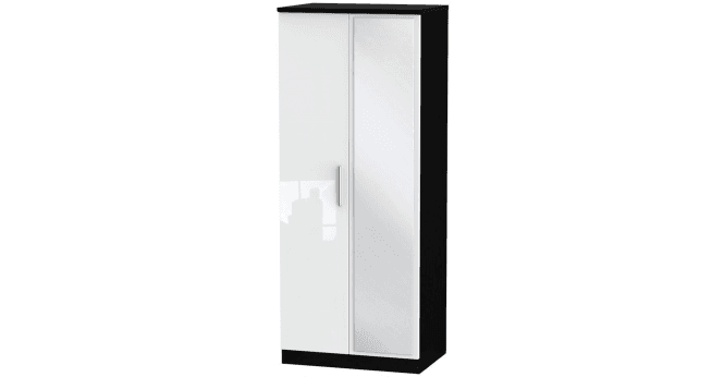 Welcome Knightsbridge Tall 2ft6in Mirror Wardrobe