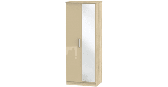 Welcome Knightsbridge Tall 2ft6in Mirror Wardrobe