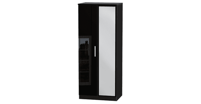 Welcome Knightsbridge Tall 2ft6in Mirror Wardrobe