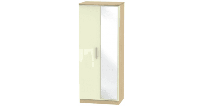 Welcome Knightsbridge Tall 2ft6in Mirror Wardrobe
