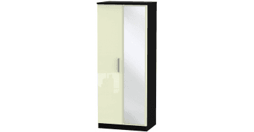 Knightsbridge Tall 2ft6in Mirror Wardrobe