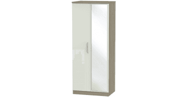 Knightsbridge Tall 2ft6in Mirror Wardrobe