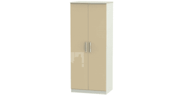 Knightsbridge Tall 2ft6in Plain Wardrobe