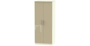 Knightsbridge Tall 2ft6in Plain Wardrobe