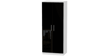 Knightsbridge Tall 2ft6in Plain Wardrobe