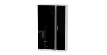 Knightsbridge Tall Triple 2 Drawer Wardrobe