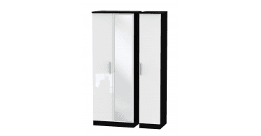 Knightsbridge Tall Triple Mirror Wardrobe