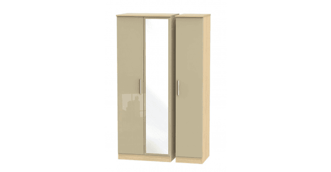 Welcome Knightsbridge Tall Triple Mirror Wardrobe