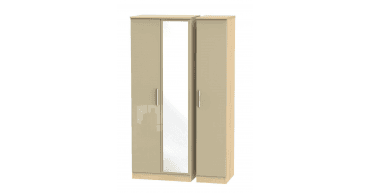 Knightsbridge Tall Triple Mirror Wardrobe