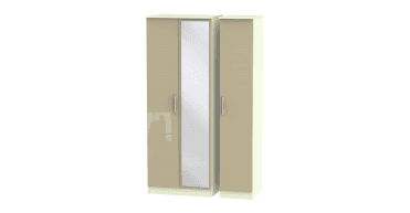 Knightsbridge Tall Triple Mirror Wardrobe