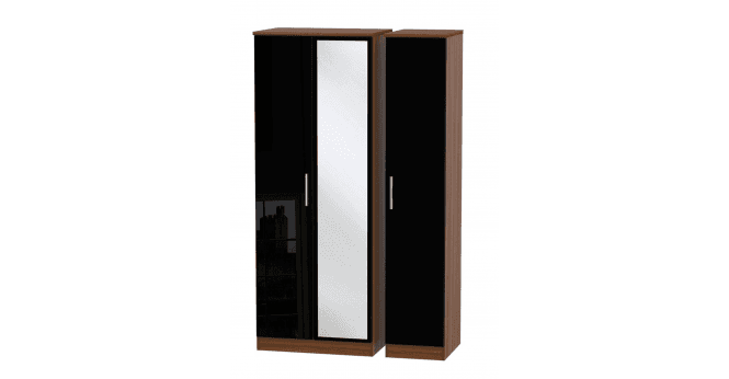 Welcome Knightsbridge Tall Triple Mirror Wardrobe