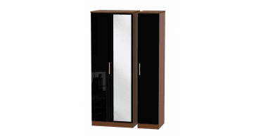 Knightsbridge Tall Triple Mirror Wardrobe