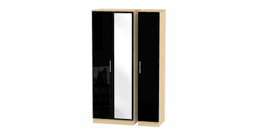 Knightsbridge Tall Triple Mirror Wardrobe