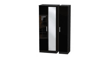 Knightsbridge Tall Triple Mirror Wardrobe