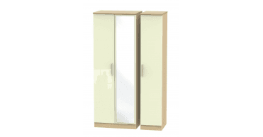 Knightsbridge Tall Triple Mirror Wardrobe