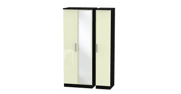 Knightsbridge Tall Triple Mirror Wardrobe