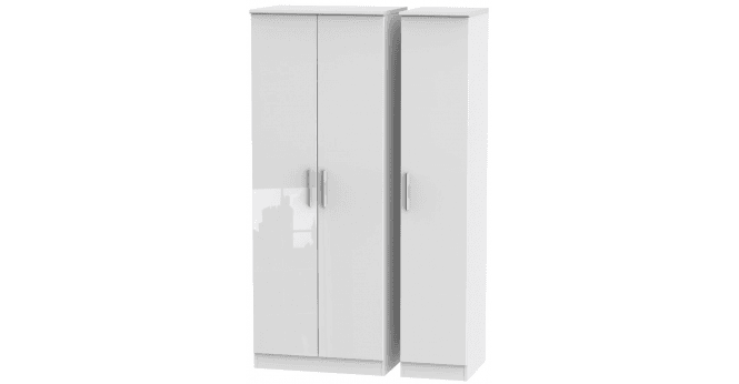 Welcome Knightsbridge Tall Triple  Wardrobe