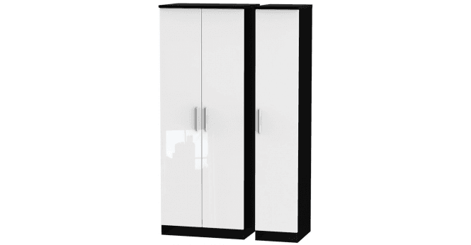 Welcome Knightsbridge Tall Triple  Wardrobe