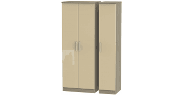 Knightsbridge Tall Triple  Wardrobe