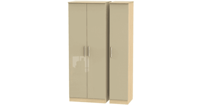 Welcome Knightsbridge Tall Triple  Wardrobe