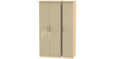 Knightsbridge Tall Triple  Wardrobe