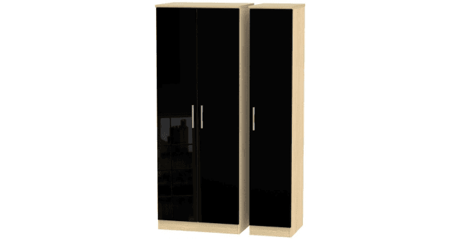 Welcome Knightsbridge Tall Triple  Wardrobe