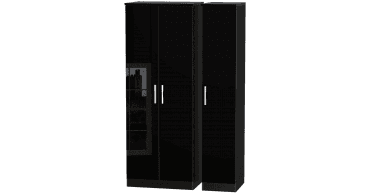 Knightsbridge Tall Triple  Wardrobe