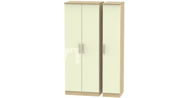 Knightsbridge Tall Triple  Wardrobe