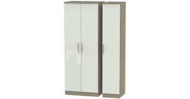 Knightsbridge Tall Triple  Wardrobe