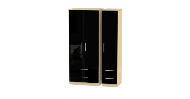 Welcome Knightsbridge Triple 2 Drawer + Drawer Wardrobe