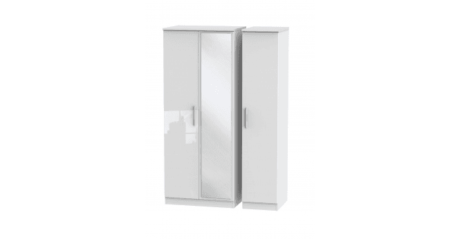 Welcome Knightsbridge Triple Mirror Wardrobe