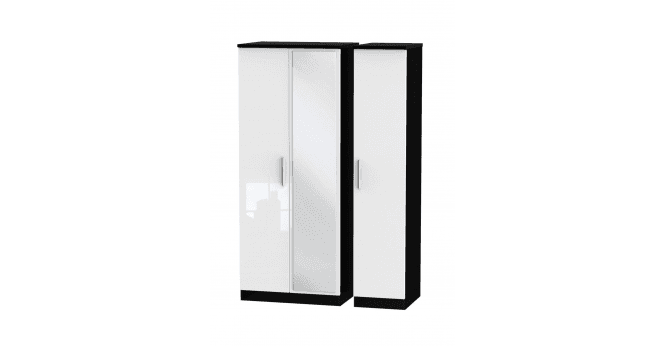 Welcome Knightsbridge Triple Mirror Wardrobe