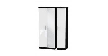 Knightsbridge Triple Mirror Wardrobe