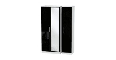 Knightsbridge Triple Mirror Wardrobe