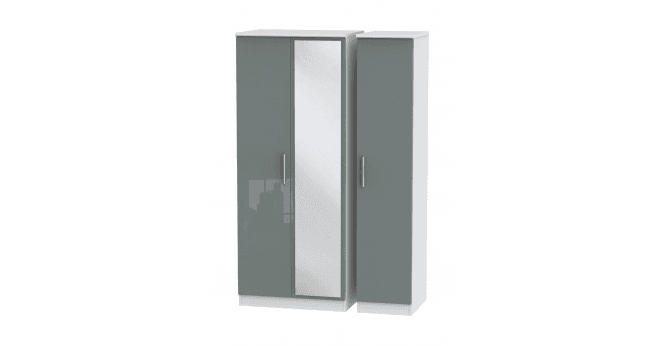 Welcome Knightsbridge Triple Mirror Wardrobe