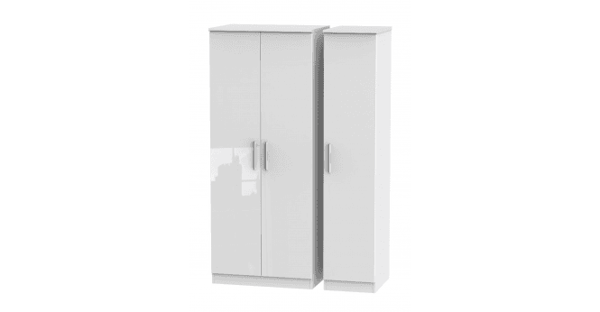 Welcome Knightsbridge Triple Plain Wardrobe