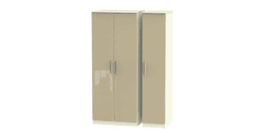 Knightsbridge Triple Plain Wardrobe