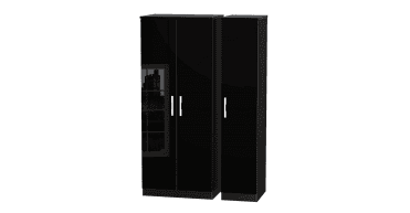 Knightsbridge Triple Plain Wardrobe