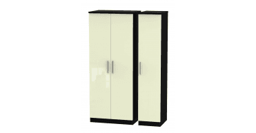 Knightsbridge Triple Plain Wardrobe
