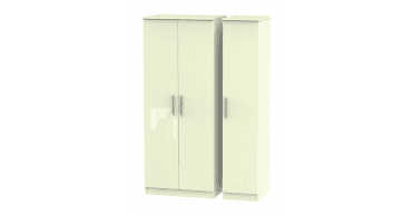Knightsbridge Triple Plain Wardrobe