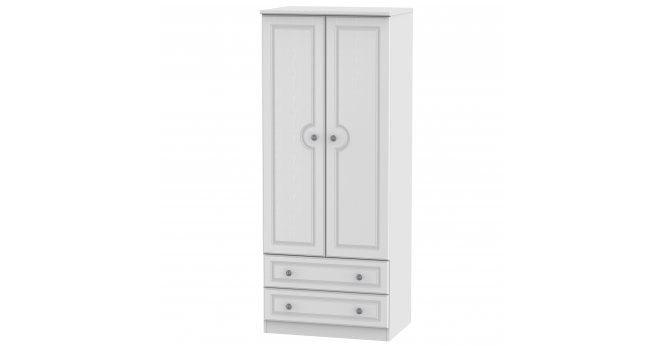 Welcome Pembroke 2ft6in 2 Drawer Wardrobe