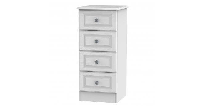 Welcome Pembroke 4 Drawer Bedside Cabinet