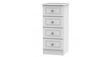 Pembroke 4 Drawer Bedside Cabinet