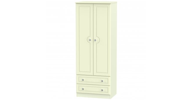 Welcome Pembroke Tall 2ft6in 2 Drawer Wardrobe