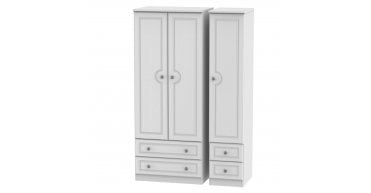 Pembroke Triple 2 Drawer + Drawer Wardrobe