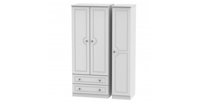 Welcome Pembroke Triple 2 Drawer Wardrobe